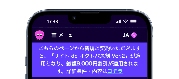 オクトパスエナジー サイト de オクトパス割