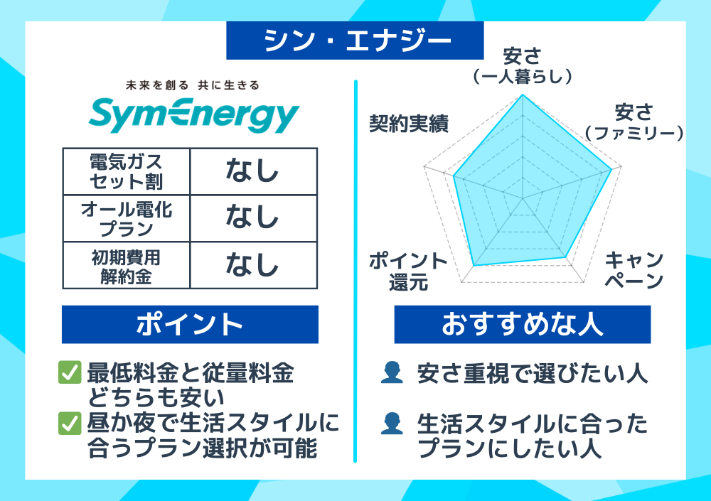 関西 シン・エナジー 概要グラフとおすすめな人