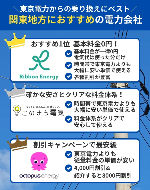 2026年4月7日更新の関東におすすめの電力会社ランキング2026年4月7日更新の関東におすすめの電力会社ランキング2026年4月7日更新の関東におすすめの電力会社ランキング2026年4月7日更新の関東におすすめの電力会社ランキング2026年4月7日更新の関東におすすめの電力会社ランキング