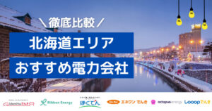 北海道（札幌 ）におすすめの電力会社をランキング